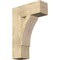 Ekena Millwork Thorton Block Rough Sawn Bracket, Douglas Fir, 6"W x 18"D x 26"H BKT06X18X26THR05RDF - alternate 1